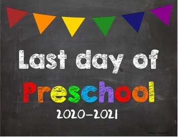 Last Day of Preschool